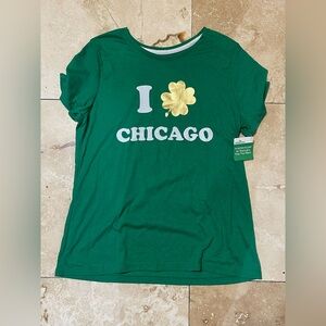 Celebrate It Green 'I Chicago' Short Sleeve Tee